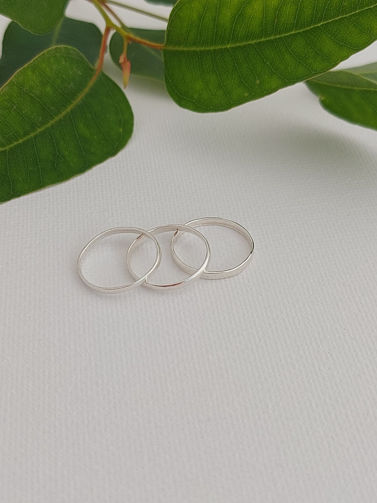 Set of 3 knuckle rings