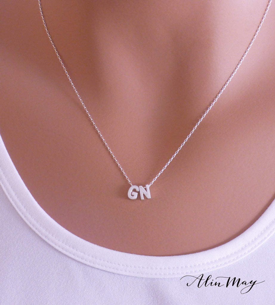 Two Initials Necklace