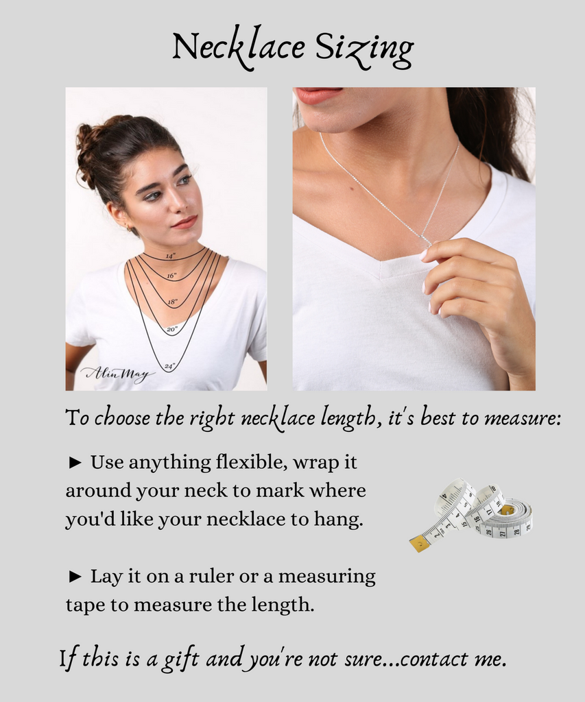 Silver Hamsa Hand Necklace – AlinMay