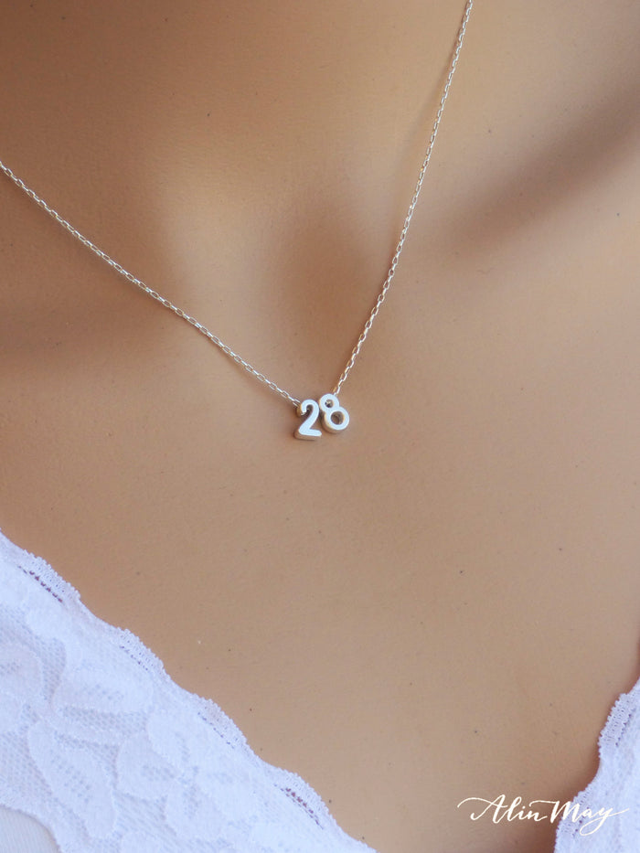 Two Numbers Necklace