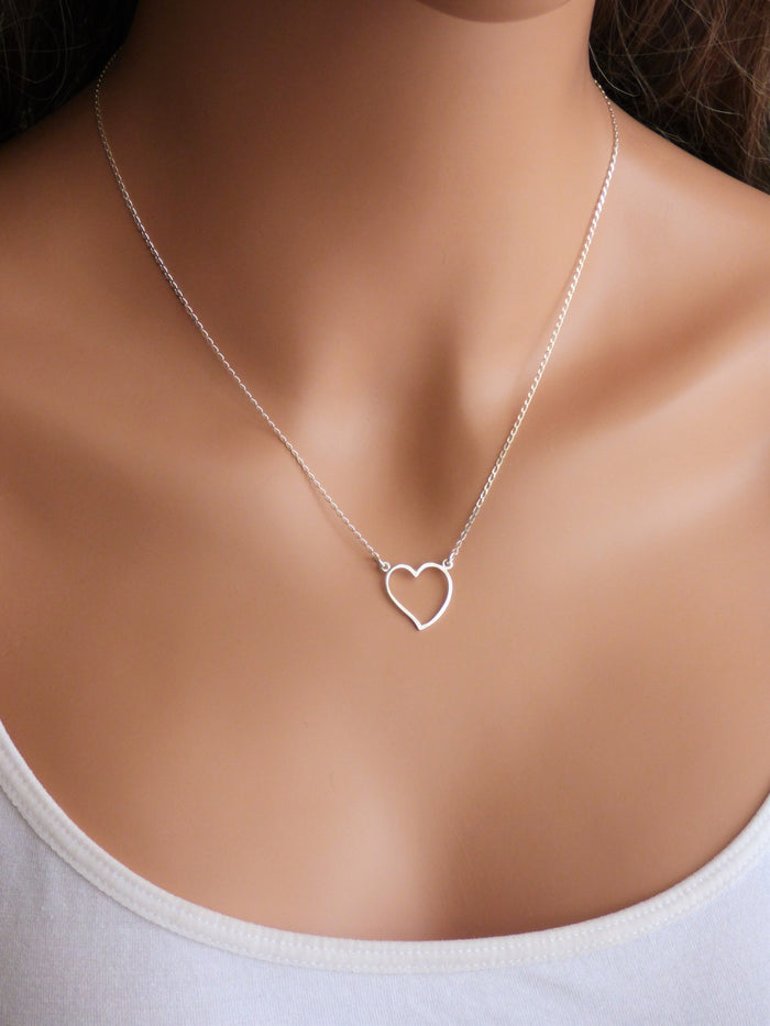 Sandy Heart Necklace