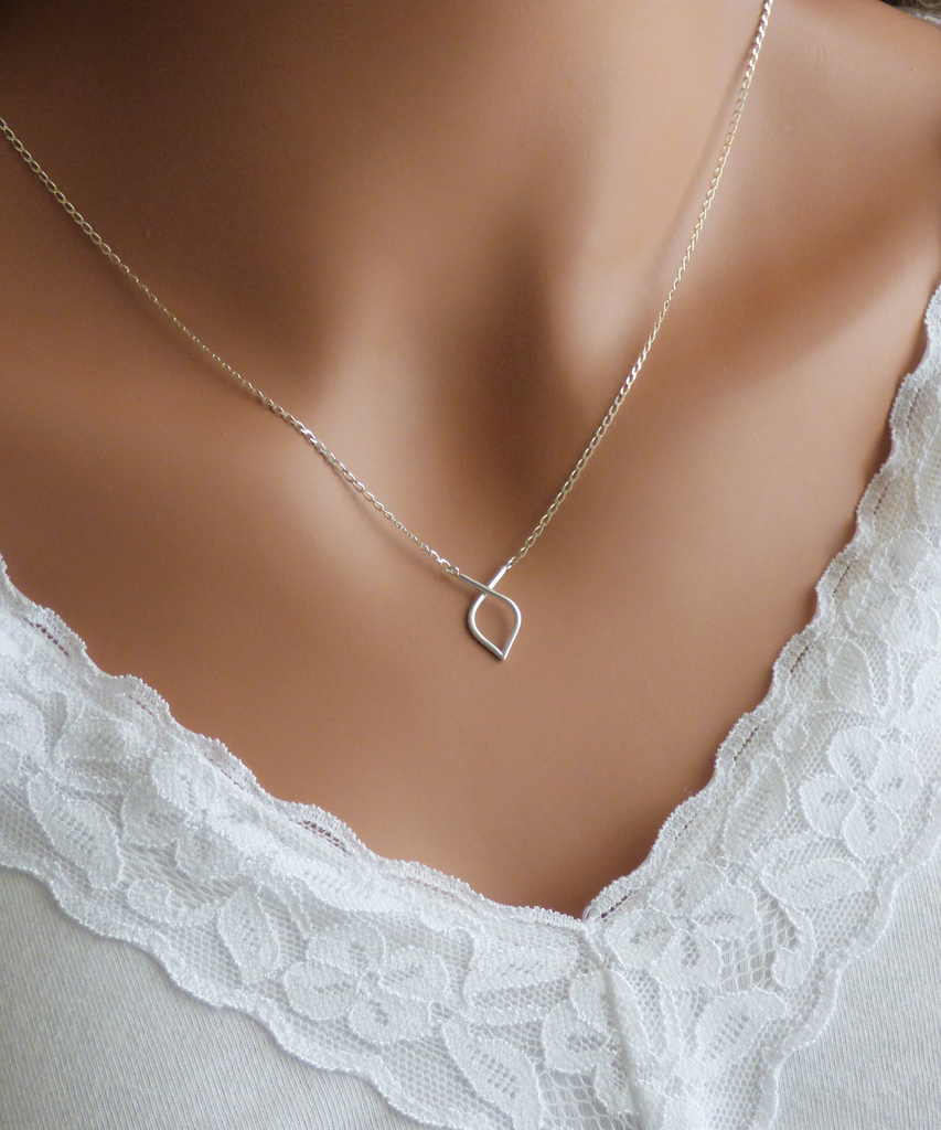 Knot Charm Necklace
