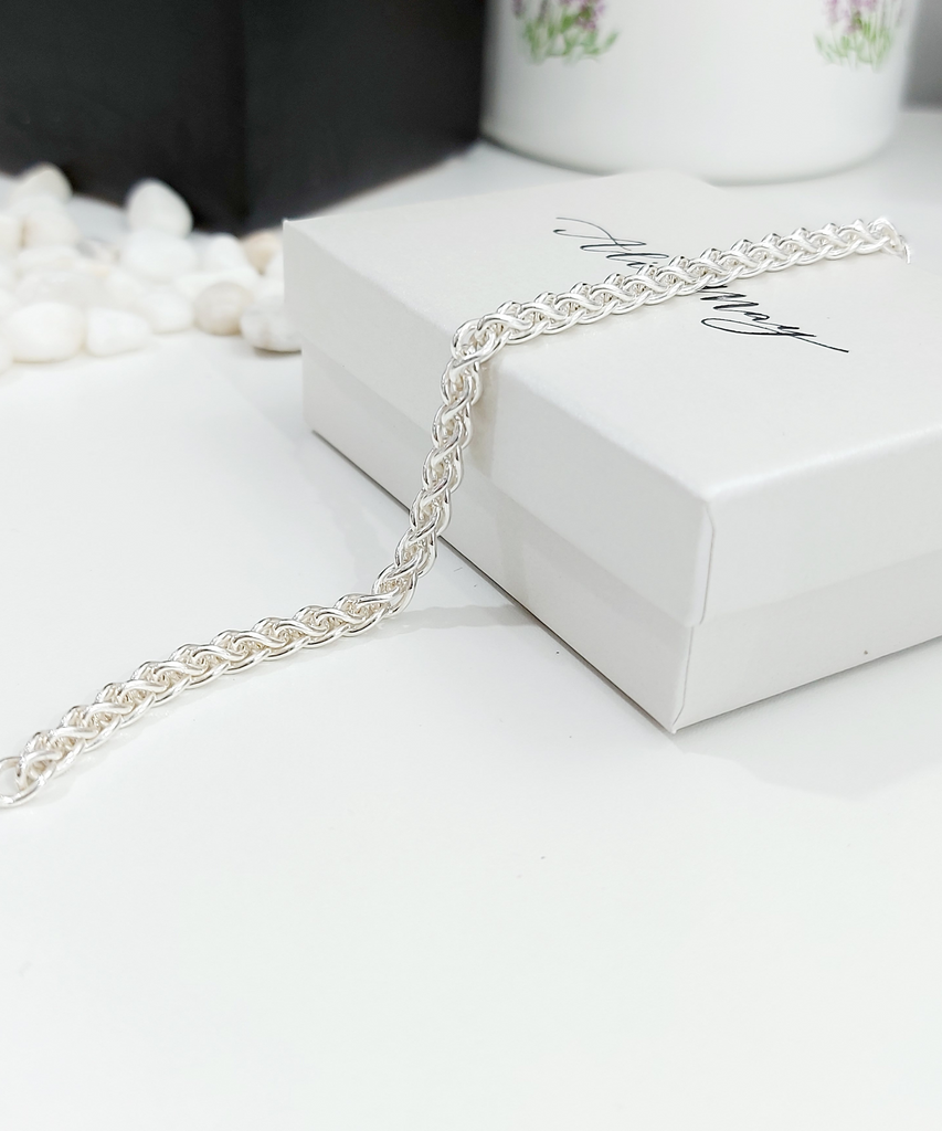 4mm Braided Chain Bracelet