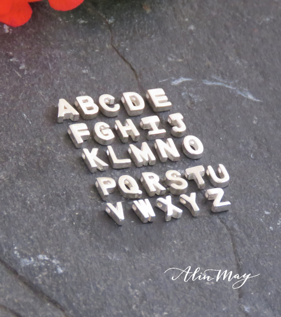 Minimalist Letter Bracelet