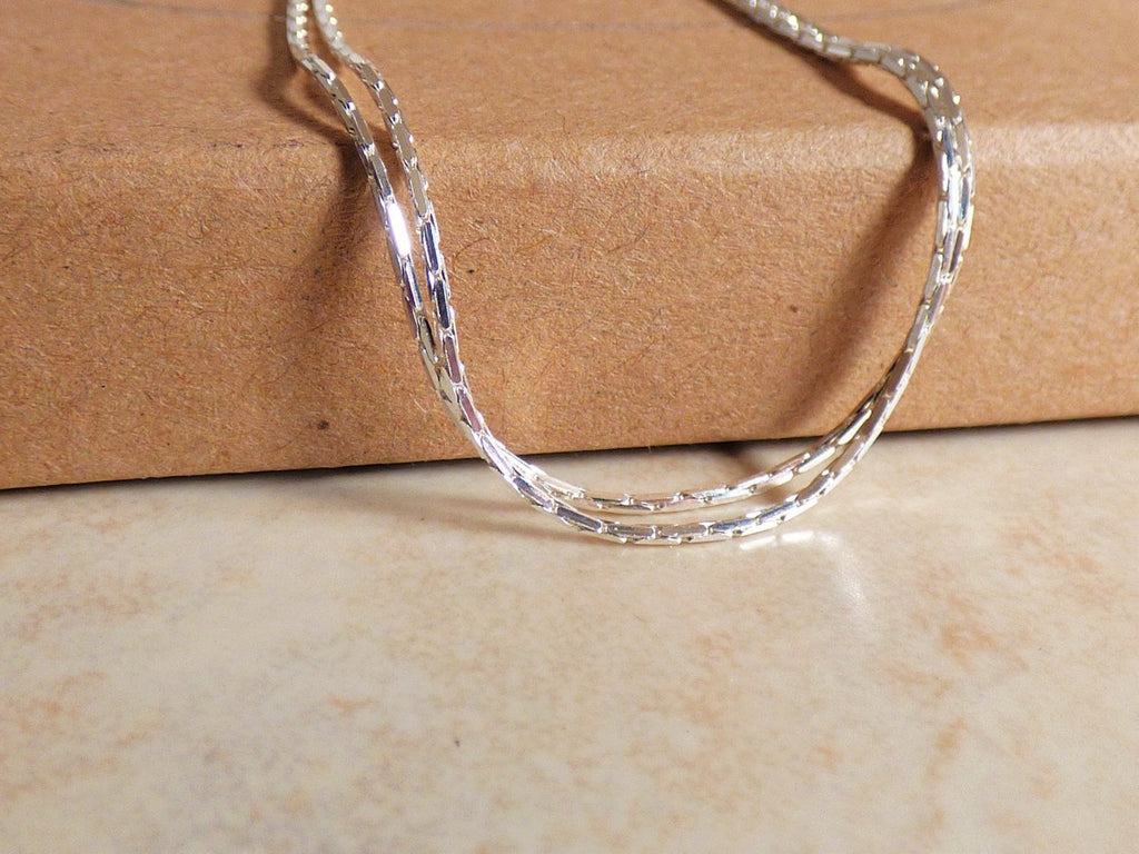 Two delicate chains in Sterling silver 925-AlinMay