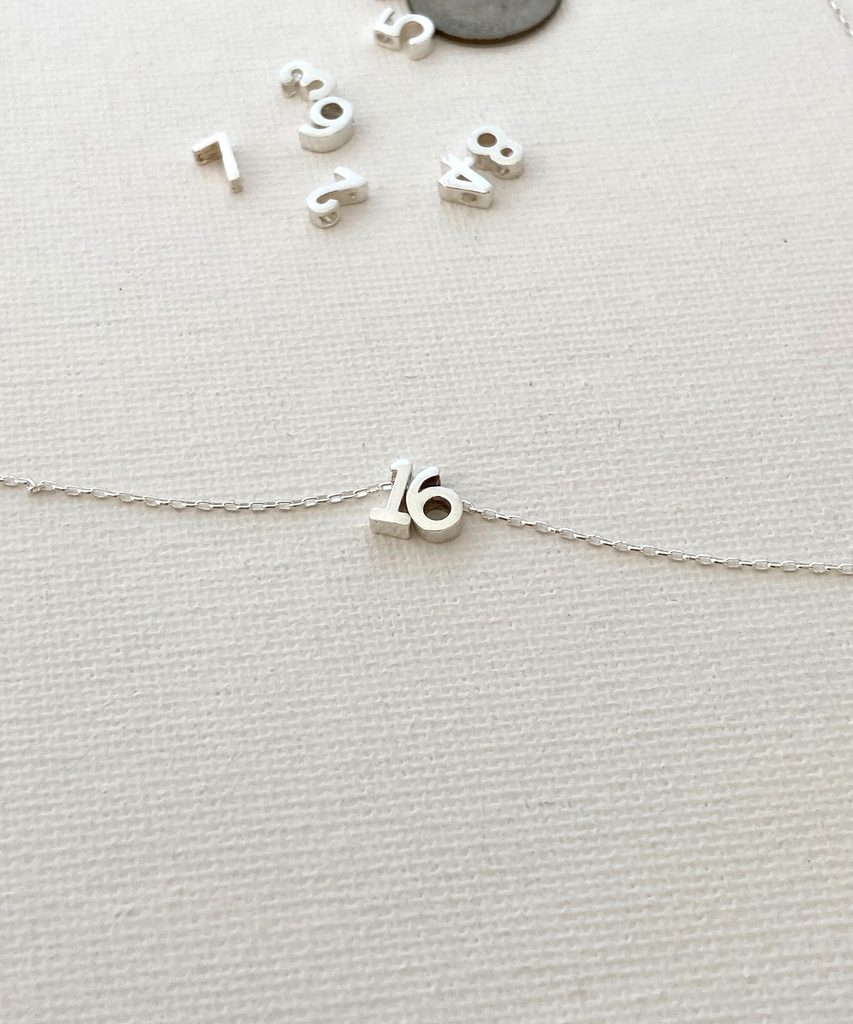Two Numbers Necklace